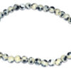 4mm Dalmation stretch bracelet 4mm Dalmation stretch bracelet