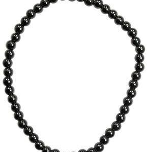 4mm Hematite stretch bracelet