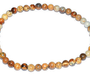 4mm Jasper, Picture stretch bracelet