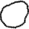 4mm Snow Flake Obsidian stretch bracelet 4mm Snow Flake Obsidian stretch bracelet