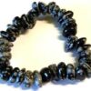 Snowflate Obsidian gemstone bracelet stretch Snowflate Obsidian gemstone bracelet stretch