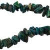 Chrysocolla chip bracelet Chrysocolla chip bracelet