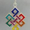 2″ Chakra Eternity Knot 2″ Chakra Eternity Knot