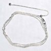 22″ Round adjustable chain sterling 22″ Round adjustable chain sterling