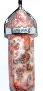 Assurance (leopard jasper) double terminated