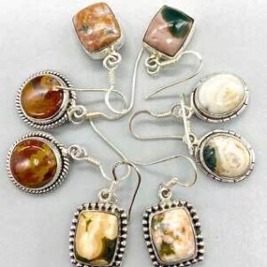 Ocean Jasper various earrings