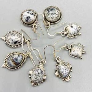 Dendritic Opal various earrings