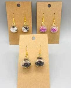 15mm Ball earrings various