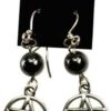 Hematite Pentagram earrings Hematite Pentagram earrings