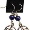 Lapis Pentagram earrings Lapis Pentagram earrings