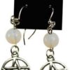 Opalite Pentagram earrings Opalite Pentagram earrings