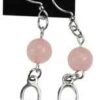 Rose Quartz Goddess earrings Rose Quartz Goddess earrings