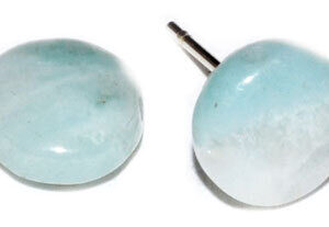 Amazonite stud earrings