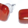Carnelian stud earrings Carnelian stud earrings