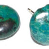 Chrysocolla stud earrings Chrysocolla stud earrings