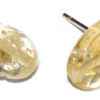 Citrine stud earrings Citrine stud earrings