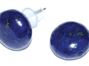 Lapis stud earrings