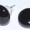 Black onyx stud earrings Black onyx stud earrings