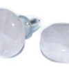 Rose quartz stud earrings Rose quartz stud earrings