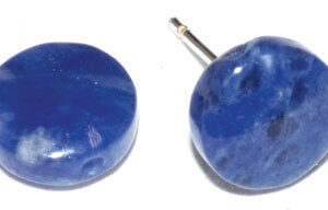 Sodalite stud earrings