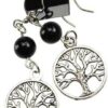 Black Onyx Tree of Life earrings Black Onyx Tree of Life earrings