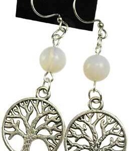 Opalite Tree of Life earrings