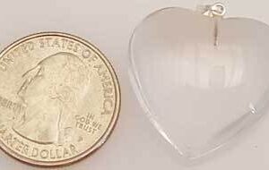 1″ Quartz heart