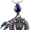 Owl Evil Eye keychain Owl Evil Eye keychain