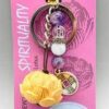 Lotus keychain Lotus keychain