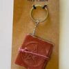 1 3/4″ x 2″ Pentagram journal key chain 1 3/4″ x 2″ Pentagram journal key chain