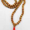 Rudraksha W/ Golden Cap japmala Rudraksha W/ Golden Cap japmala