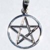 3/4″ Pentagram sterling 3/4″ Pentagram sterling