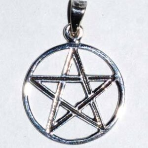 3/4″ Pentagram sterling