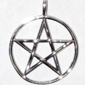 1″ Pentagram sterling