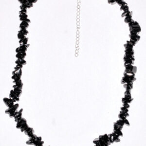 18″ Shungite chip necklace
