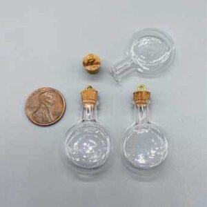 12 pack Flask, Large spell bottle