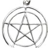 2-Circle Pentagram sterling 2-Circle Pentagram sterling