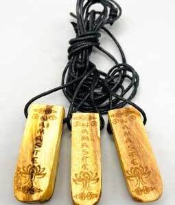 (set of 3) 2″ Palo Santo Namaste