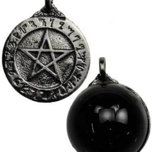 Theban Pentagram with Scrying Disk