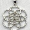 7/8″ Seed of Life sterling 7/8″ Seed of Life sterling