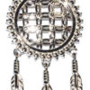 3/4″ Flower of Life Dreamcatcher sterling pendant 3/4″ Flower of Life Dreamcatcher sterling pendant