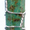 Chrysocolla wire wrapped point Chrysocolla wire wrapped point