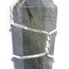 Labradorite wire wrapped point