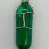 Wire Wrapped Malachite (Synthetic) point Wire Wrapped Malachite (Synthetic) point