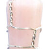 Opal, Pink wire wrapped point Opal, Pink wire wrapped point