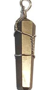 Wire Wrapped Pyrite Point
