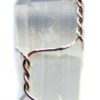 Selenite wire wrapped point Selenite wire wrapped point