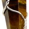 Wire Wrapped Tiger Eye Point Wire Wrapped Tiger Eye Point