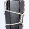 Tourmaline, Black wire wrapped point Tourmaline, Black wire wrapped point