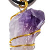 Amethyst wire wrapped pendant Amethyst wire wrapped pendant